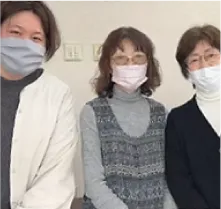 笑顔の患者さん